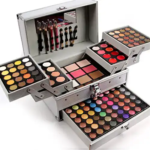 Schminkkoffer MUUZONING 132 Farben Lidschatten Concealer