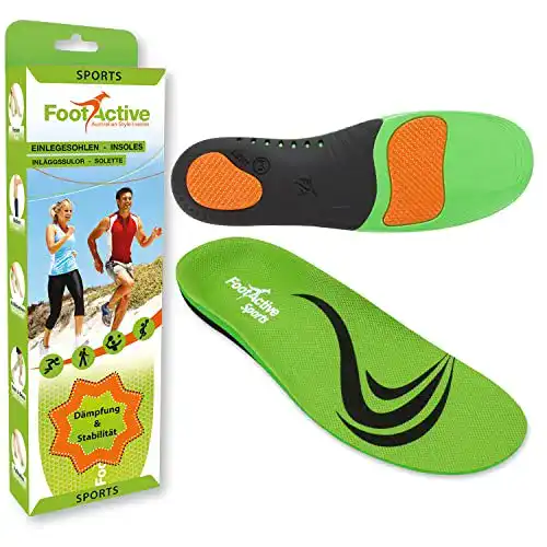 Einlegesohlen Erwachsene FootActive SPORT für Sport
