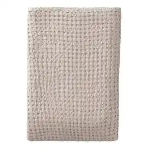 Tagesdecke URBANARA 240×265 cm Plaid Veiros Natur, Baumwolle