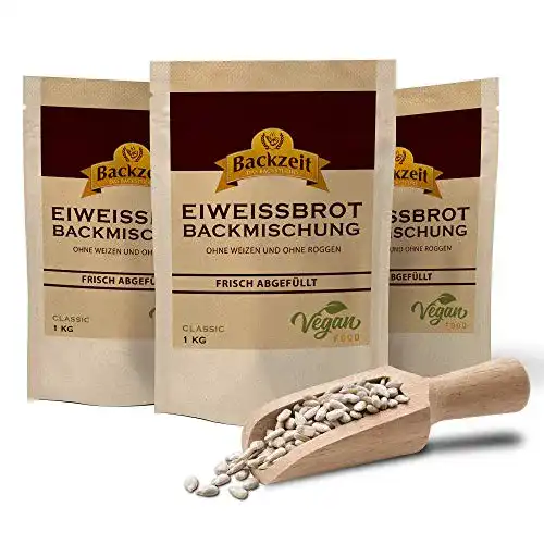 Eiweißbrot-Backmischung Backzeit Brothers Eiweißbrot, 3 x 1 kg