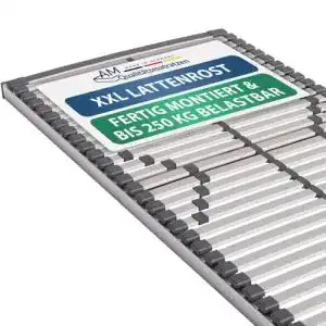 XXL-Lattenrost AM Qualitätsmatratzen Stabiler Lattenrost 90×200