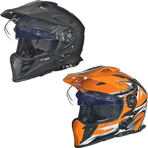 Motorradhelm (Bluetooth) rueger-helmets RX-968 COM Bluetooth