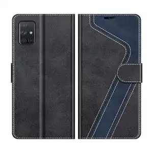 Samsung-Galaxy-A51-Hülle MOBESV, Hülle Leder, Klapphülle