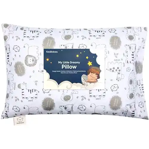 Kinderkissen KeaBabies, mit Kissenbezug, Bio Baumwolle