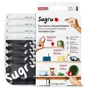 Tesa-Sugru tesa Sugru by – Formbarer Allzweckkleber, 8er-Pack, 8 x
