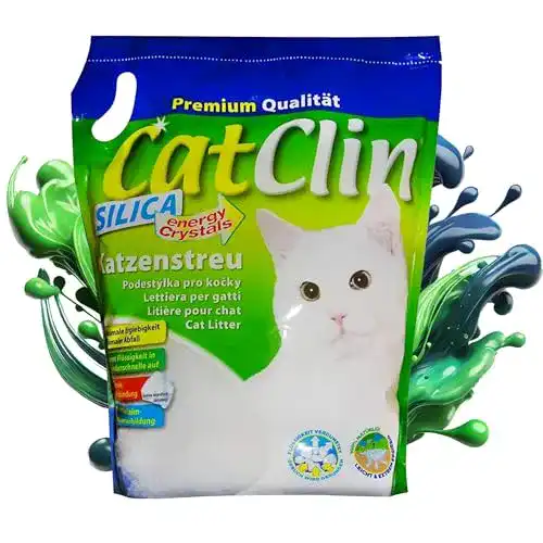 Silikatstreu Catclin 8 x 8 l = 64 L Magic SILIKAT KATZENSTREU