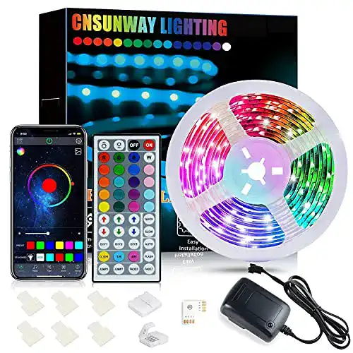 LED-Strip CNSUNWAY LIGHTING LED Strip 6M, CNSUNWAY RGB