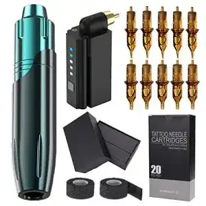 Permanent-Make-up-Maschine GJXJY Wireless Battery Tattoo Pen