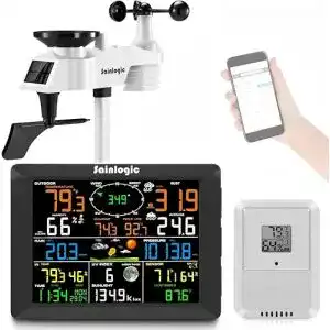 Wetterstation WLAN sainlogic Profi WLAN Wetterstation, Smart WiFi