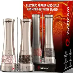 Elektrische Salz- und Pfeffermühle iSottcom, Kapazität 60 ml
