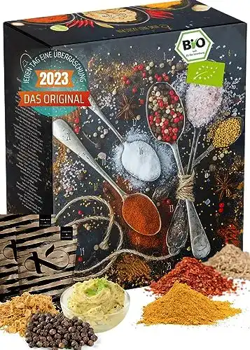 Gewürz-Adventskalender Kb KRAUTBERGER Premium BIO Gewürz