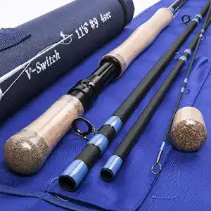 Fliegenrute MAXIMUMCATCH Spey/Switch 4/5/6/7/9ft 4/5/6 teilige Rute IM10 Kohlefaser-Rute Angelrute