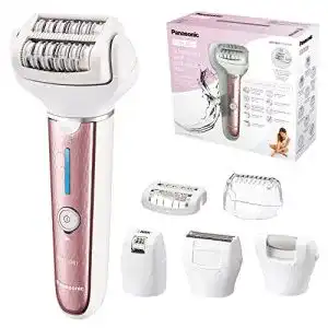 Epilierer Panasonic ES-DEL8A, 6-in-1 Epiliergerät Damen, Wet & Dry