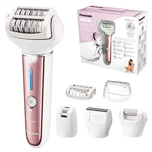 Die beste Epilierer Panasonic ES-DEL8A, 6-in-1 Epiliergerät Damen, Wet & Dry 2026 Test Bestseller Epilierer Panasonic ES-DEL8A, 6-in-1 Epiliergerät Damen, Wet & Dry