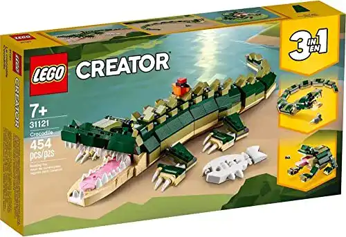 Lego-Tiere LEGO Creator 31121 – 3-in-1 Krokodil Schlange Frosch