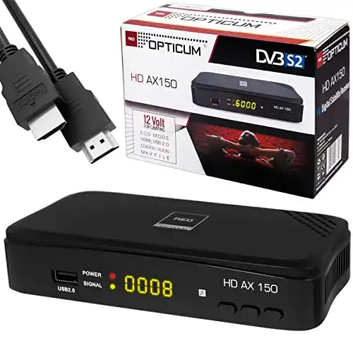 Opticum-Receiver HB-DIGITAL SATELLITEN SAT AX150 Hochwertig