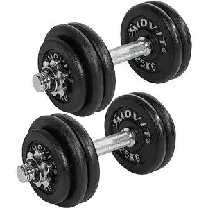 Movit-Hantel Movit ® Kurzhantel PRO Set, Gusseisen Hantel