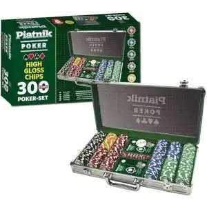 Pokerkoffer Piatnik 7903 – Poker Set 300 High Gloss Chips