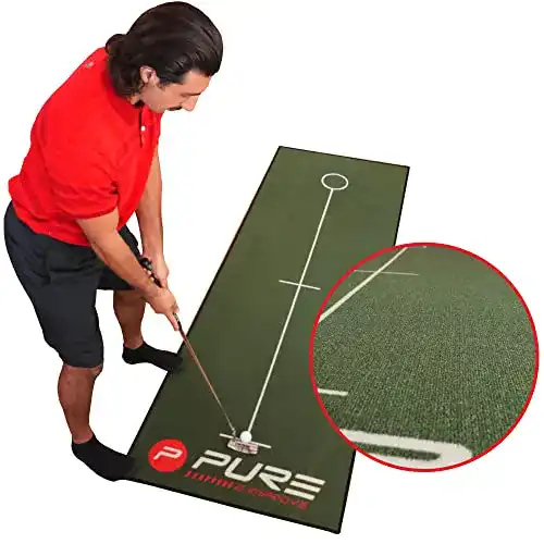 Putting-Matte Pure2Improve Pure 2Improve Golf Puttingmatte 80x237cm