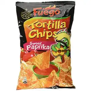 Tortilla-Chips Fuego Tortilla Chips Sweet Paprika, 11 x 150 g