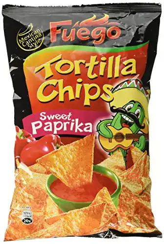 Tortilla-Chips Fuego Tortilla Chips Sweet Paprika, 11 x 150 g