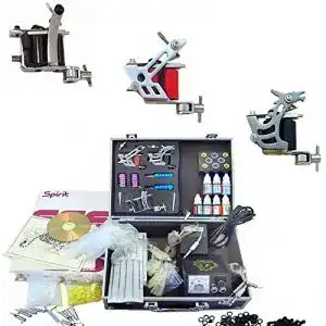 Tattoomaschine-Set OBLLER 3 Tattoo maschine 7 ink Tätowierung