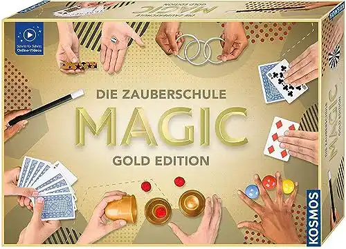 Zauberkasten Kosmos 698232 Zauberschule Magic Gold Edition