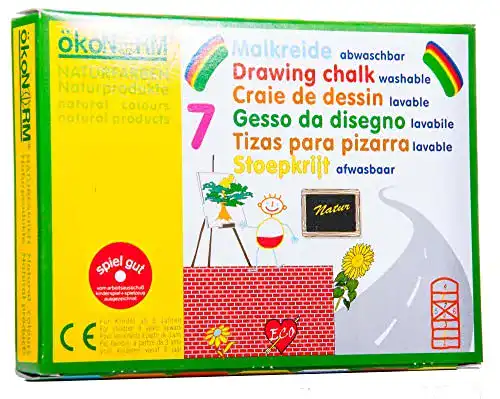Straßenkreide Unbekannt ökoNORM Zeichenkreide, 7 Farben Pack