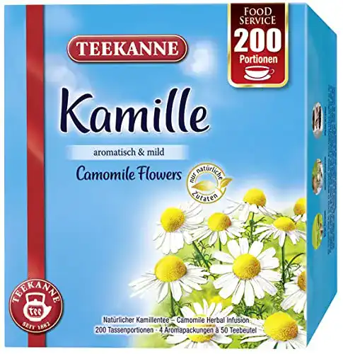 Kamillentee Teekanne Kamille, 1er Pack (1 x 240 g)