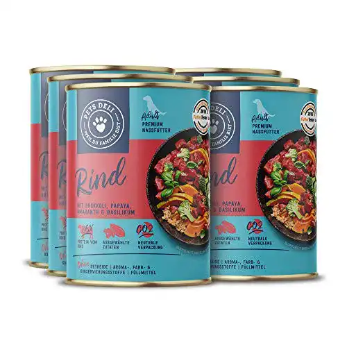 Die beste Pets-Deli-Hundefutter PETS DELI - NATURAL PET FOOD 6er-Pack 2026 Test Bestseller Pets-Deli-Hundefutter PETS DELI – NATURAL PET FOOD 6er-Pack