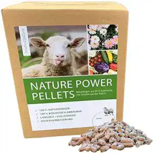 Schafwolldünger Nature Power Pellets 100% Schafwollpellets
