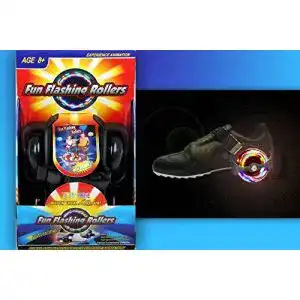Fersenroller TE-Trend LED Flashroller Street Gliders Rollen Schuhe