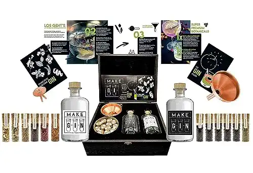 Gin-Set Mixcompany.de Bar & Glas Make Your Gin Holbox Gin