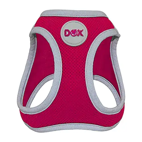 Hundegeschirr DDOXX Brustgeschirr Air Mesh, Step-In, XS