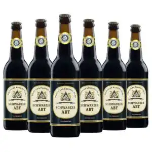 Schwarzbier Neuzeller Kloster-Bräu Schwarzer Abt 6 x 0,5 l
