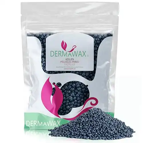 Wachsperlen DERMAWAX Azulen Wachs Heißwachs 1 kg