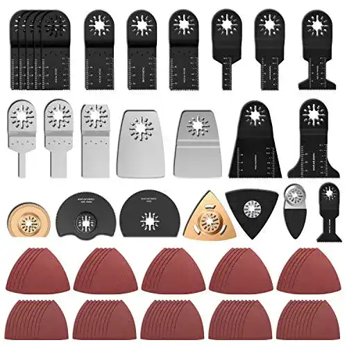 Multitool-Zubehör Jetcloud 100 Stk Oszillierendes Zubehör Set
