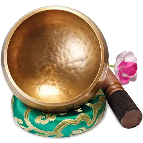 Klangschale aumondo Große Original Tibetische – 13cm. n Set