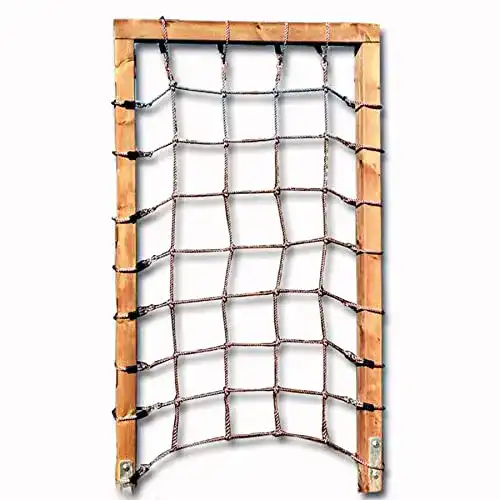 Kletternetz Gartenpirat für Spielturm Outdoor Rahmen 200x150cm