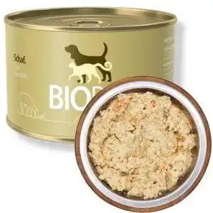 Biopur-Hundefutter BIOPUR Bio Schaf, Reis & Karotten, 12x400g