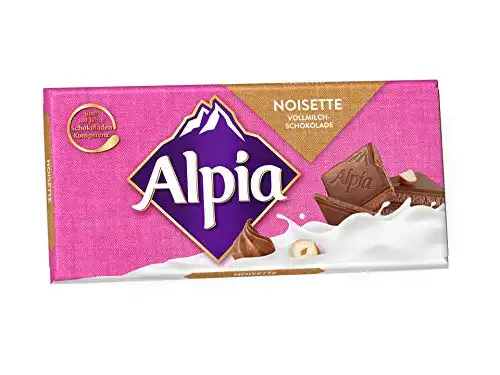 Alpia-Schokolade Alpia Noisette Vollmilch, 20 x 100 g