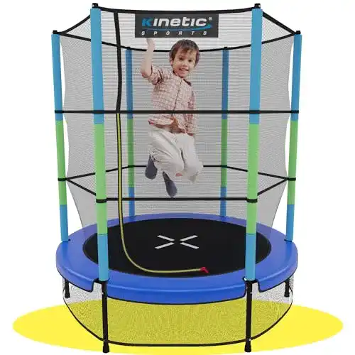 Kindertrampolin Kinetic Sports Trampolin Kinder Indoortrampolin