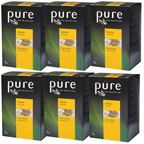 Kamillentee Pure Tea Selection Kamille Kräutertee 6 x 20 Beutel