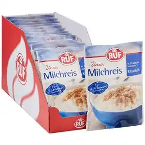 Milchreis RUF Klassisch, 10 Minuten, ( 16 x 125 g Beutel)