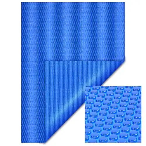 Poolabdeckung Wiltec Pool Solarfolie 4x6m blau Solarplane