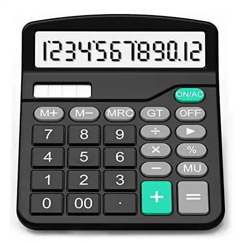 Solarrechner SPLAKS Taschenrechner 12-stellig Standard Function