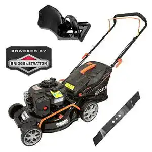 Benzin-Rasenmäher 40 cm Schnittbreite DELTAFOX, 45l Fangkorb