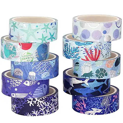 Washi Tape YUBX Set Masking Tape VSCO Dekoratives Klebeband
