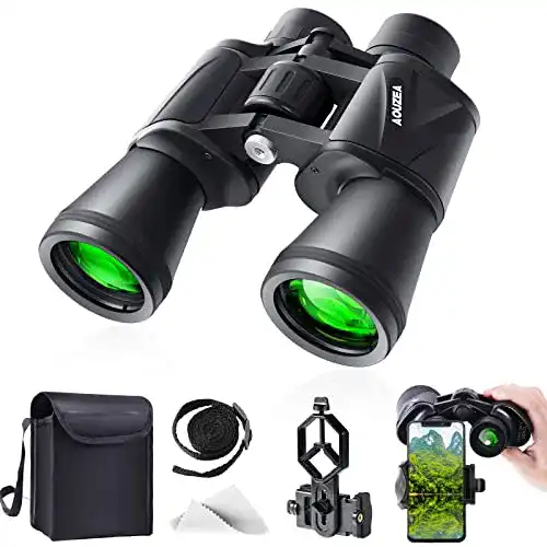 Fernglas 12×50 AOUZEA Fachmann Fernglas Kompakt