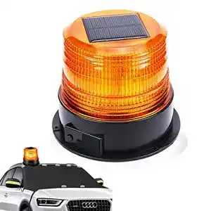 Rundumleuchte Oncci 12V Solar Warnleuchte LED Magnet
